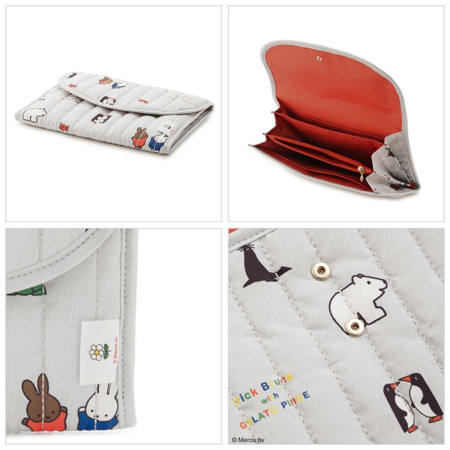 新品 未使用 ジェラートピケ　ミッフィー 母子手帳ケース　おむつケース Dick Bruna】キルティング総柄母子手帳ケースM(母子手帳ケース