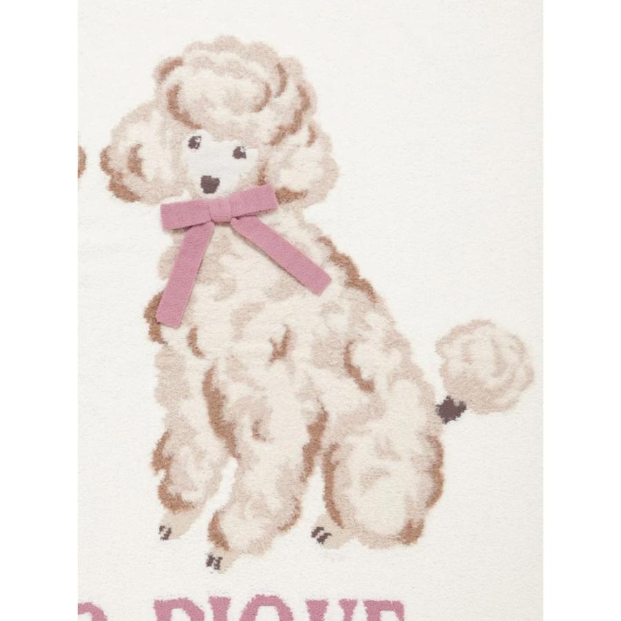 gelato pique（ジェラートピケ） プードルジャガードブランケット