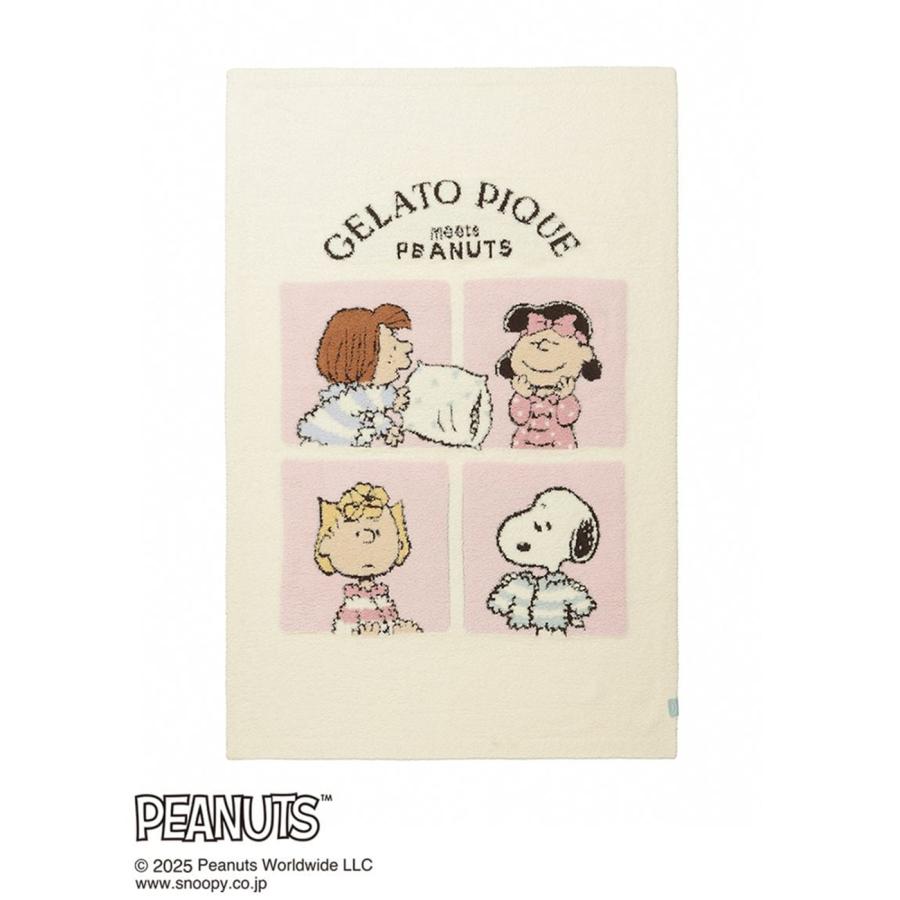 ジェラートピケ スヌーピー ブランケット gelato pique ジェラートピケ PEANUTS オリジナルアート ブランケット