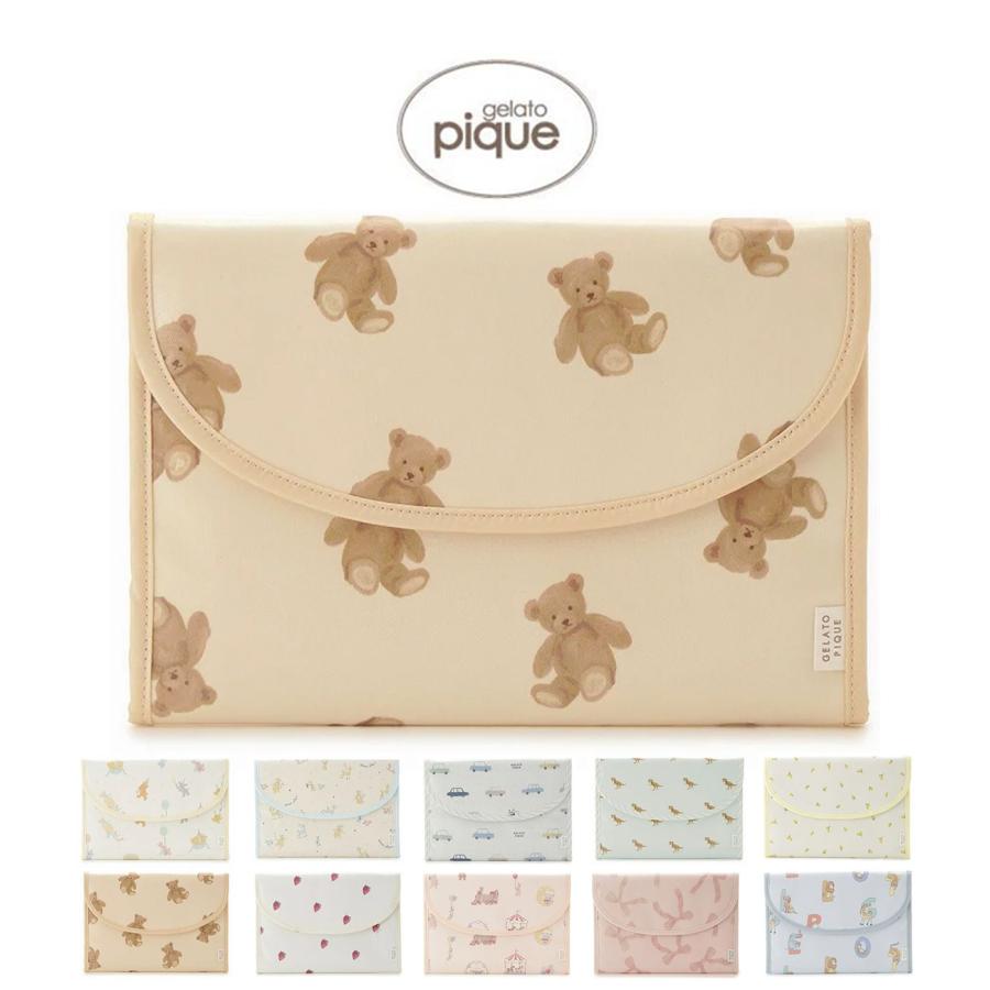 gelato pique（ジェラートピケ） 販路限定 総柄母子手帳ケースL
