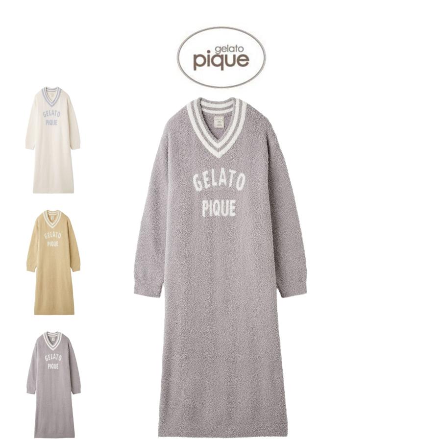 gelato pique（ジェラートピケ） べビモコプレッピーワンピース