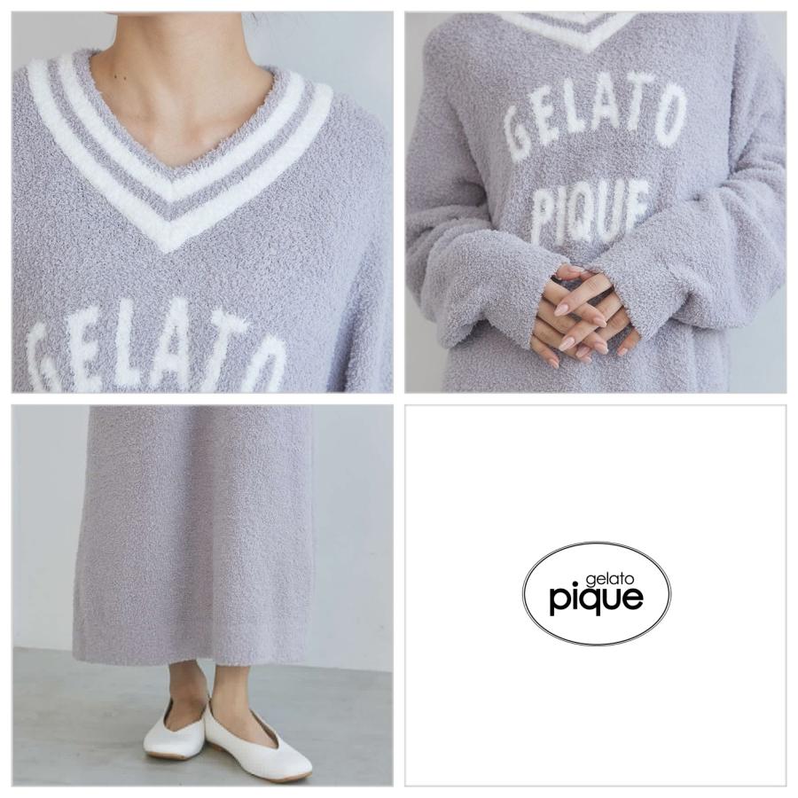 gelato pique（ジェラートピケ） べビモコプレッピーワンピース