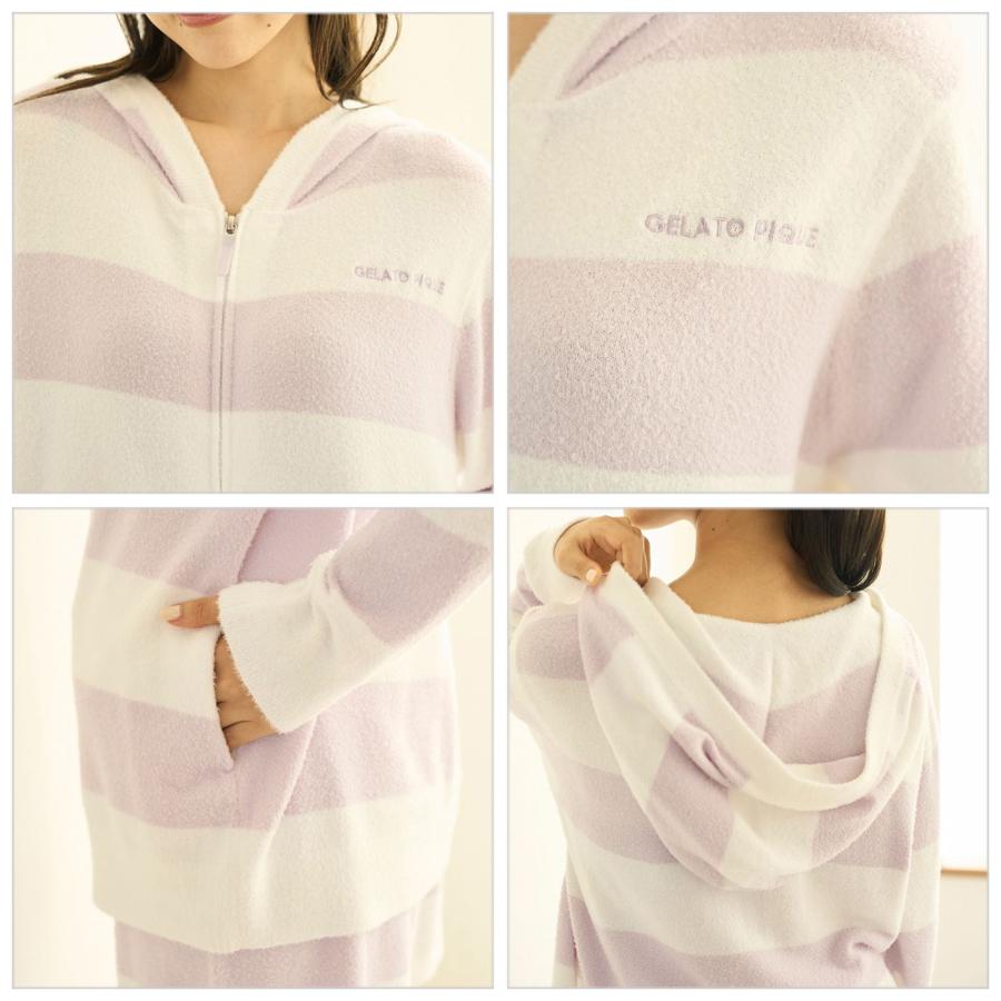 gelato pique ジェラートピケ スムーズィー2ボーダーパーカー&ロング