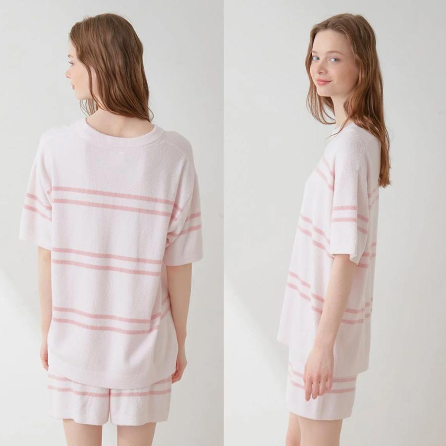 SALE30%OFF ジェラートピケ スムーズィーラインボーダープルオーバー 