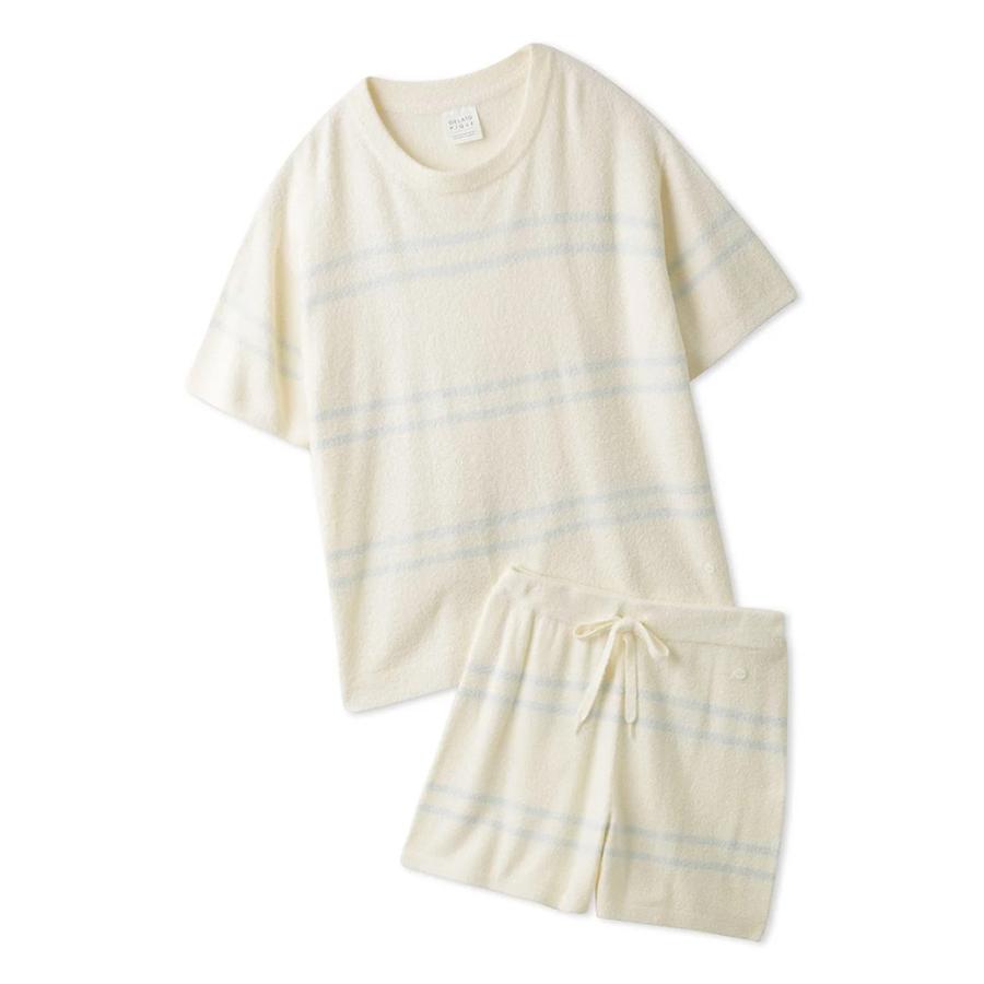 SALE30%OFF ジェラートピケ スムーズィーラインボーダープルオーバー 