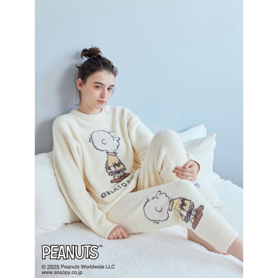 gelato pique ジェラートピケ PEANUTS ベビモコジャガードプル gelato pique ジェラートピケ PEANUTS ベビモコジャガードプル
