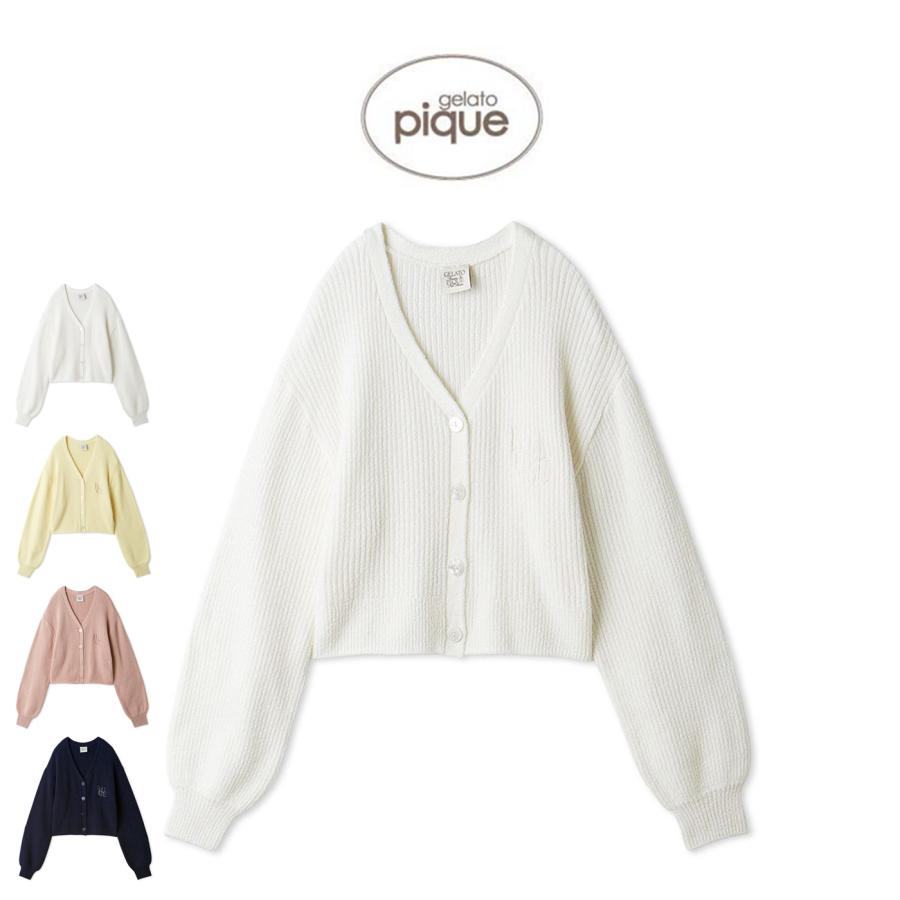 gelato pique ジェラートピケ 母の日 リブカーディガン