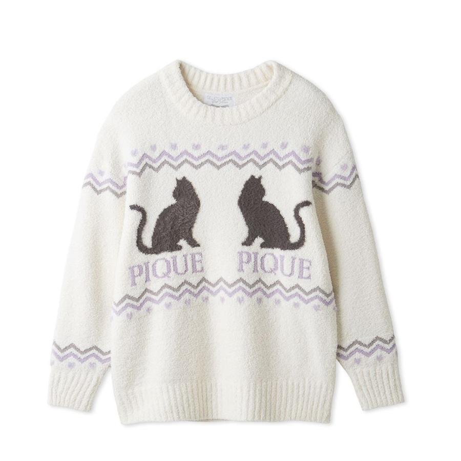 ジェラートピケハロウィンセット　今だけ値下げ ジェラートピケ ハロウィン 黒猫パーカー メンズ上下セット