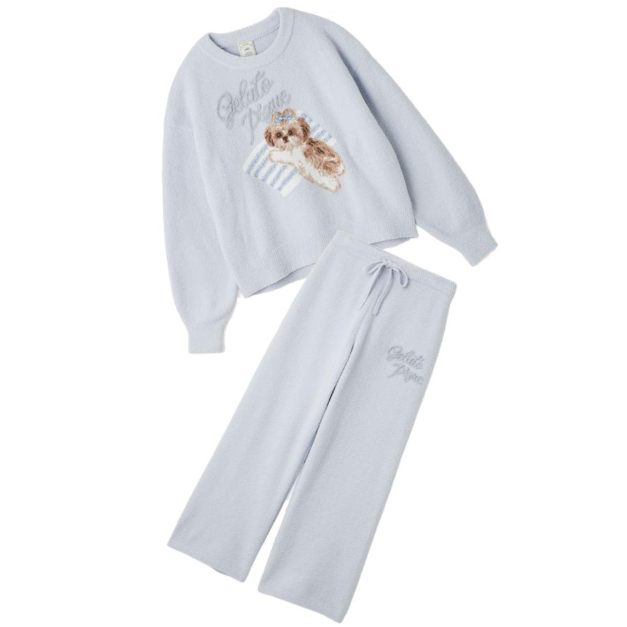 gelato pique ジェラートピケ シーズージャガードプルオーバー