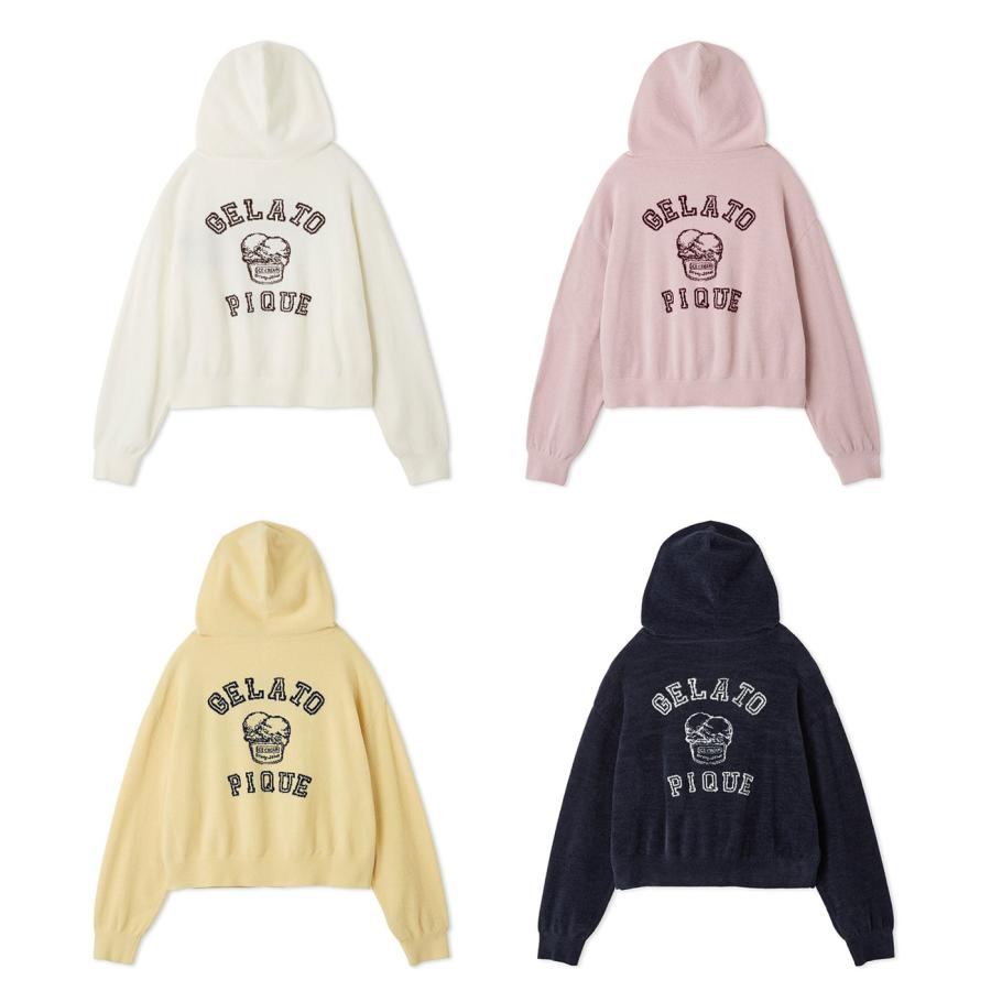 【新品未使用】ジェラートピケパーカー ドリカムコラボ　ラッピング袋付 新品未使用】ジェラートピケパーカー ドリカムコラボ ラッピング