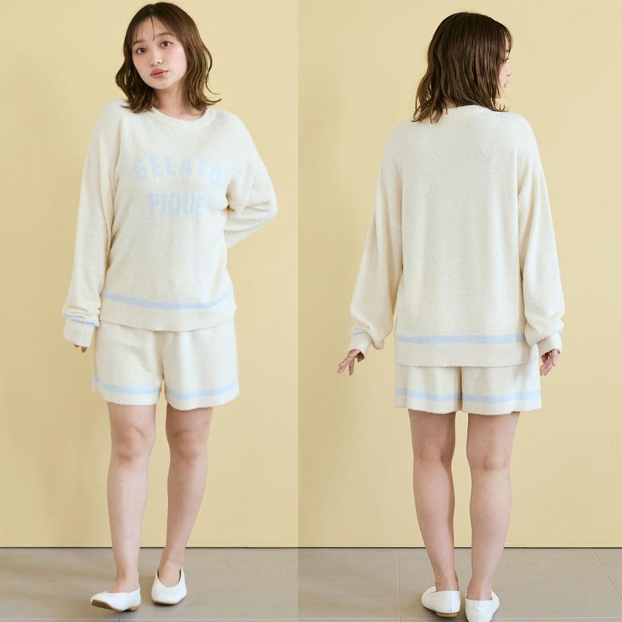 gelato pique ジェラートピケ スムーズィートリム長袖プル