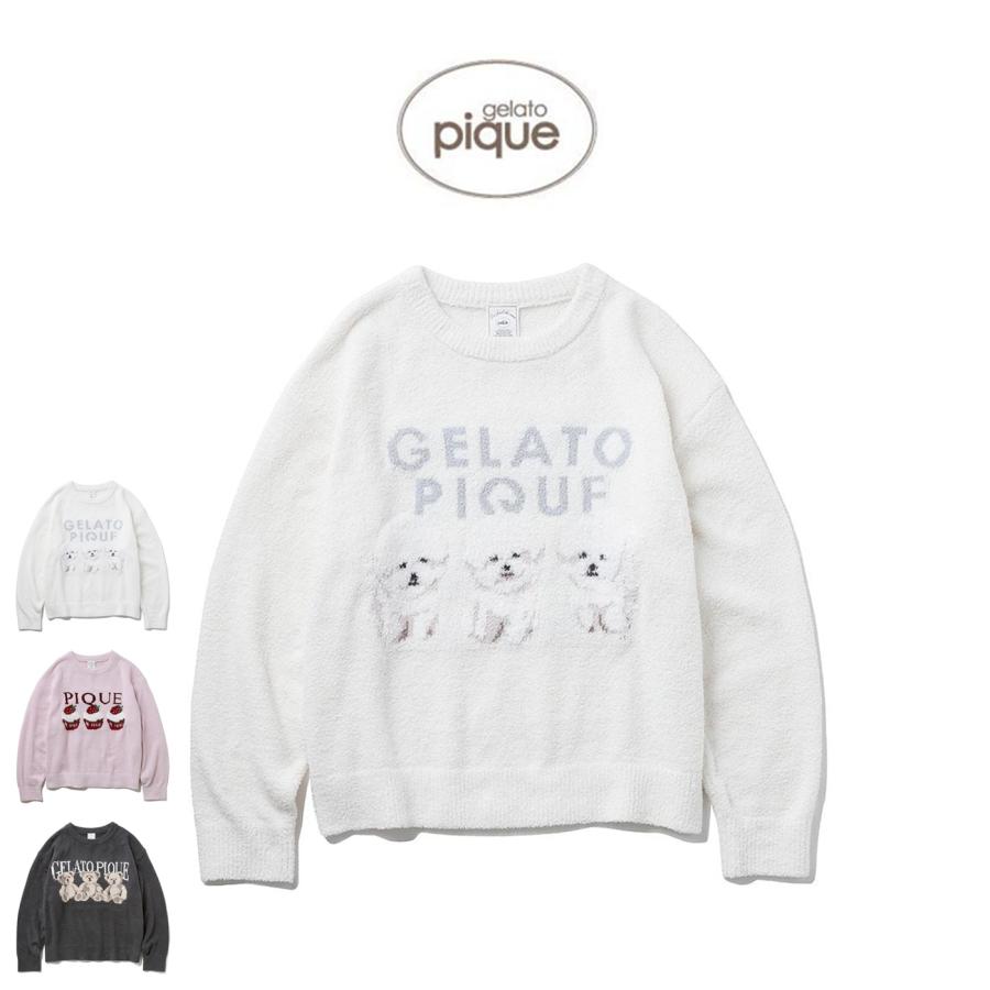 ジェラードピケ　ルームウェア　トップス 楽天市場】ジェラートピケ gelato pique スムーズィートリム長袖プル