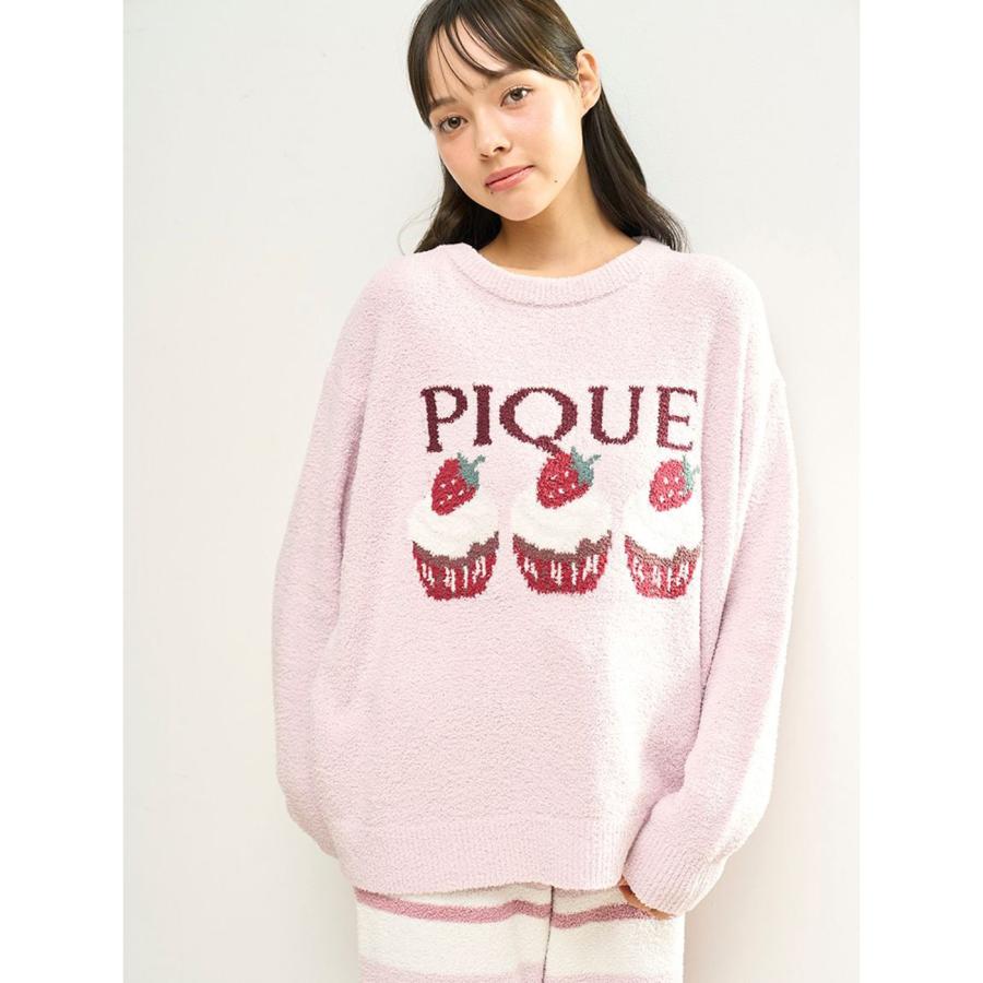 gelato pique ジェラートピケ モチーフジャガードプルオーバー