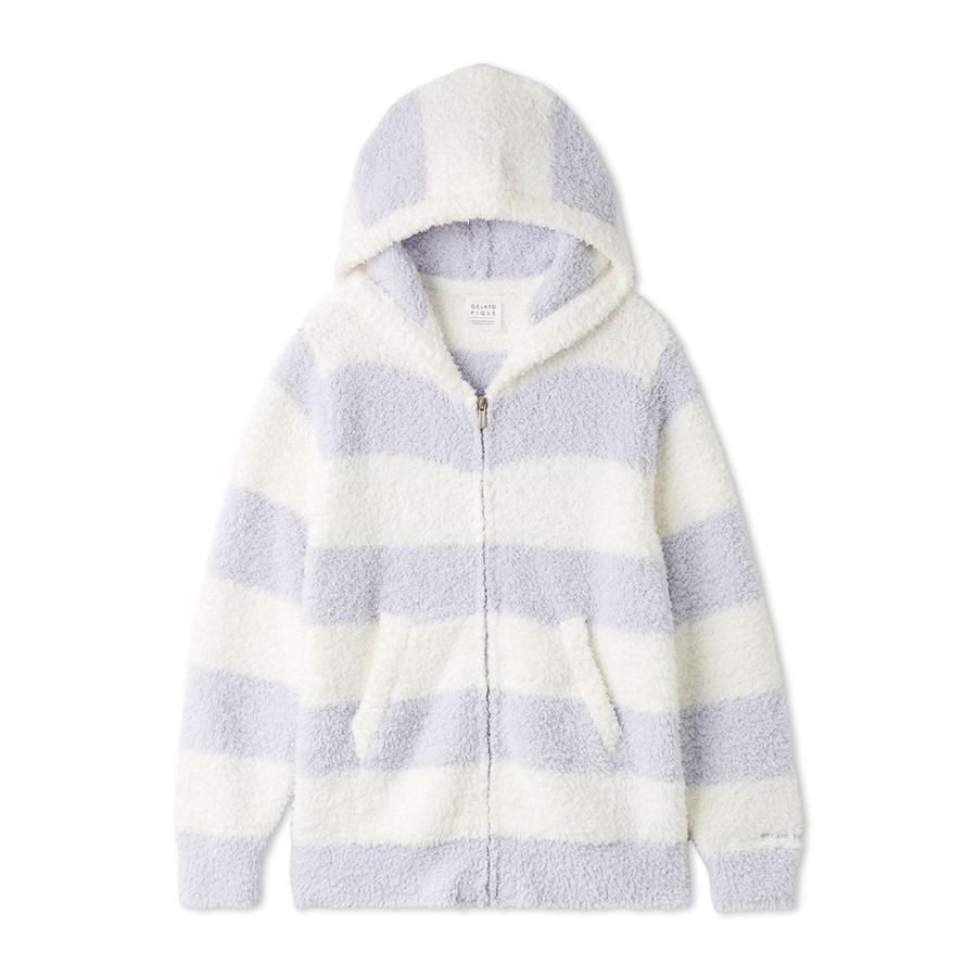 gelato pique（ジェラートピケ） ジェラート2ボーダーパーカー