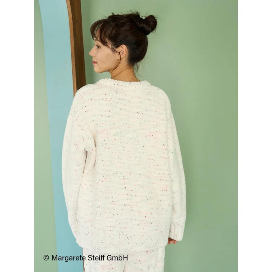 【Steiff】パウダーネップジャガードプルオーバー ロングパンツセット gelato pique（ジェラートピケ） Steiff パウダーネップジャガードプル