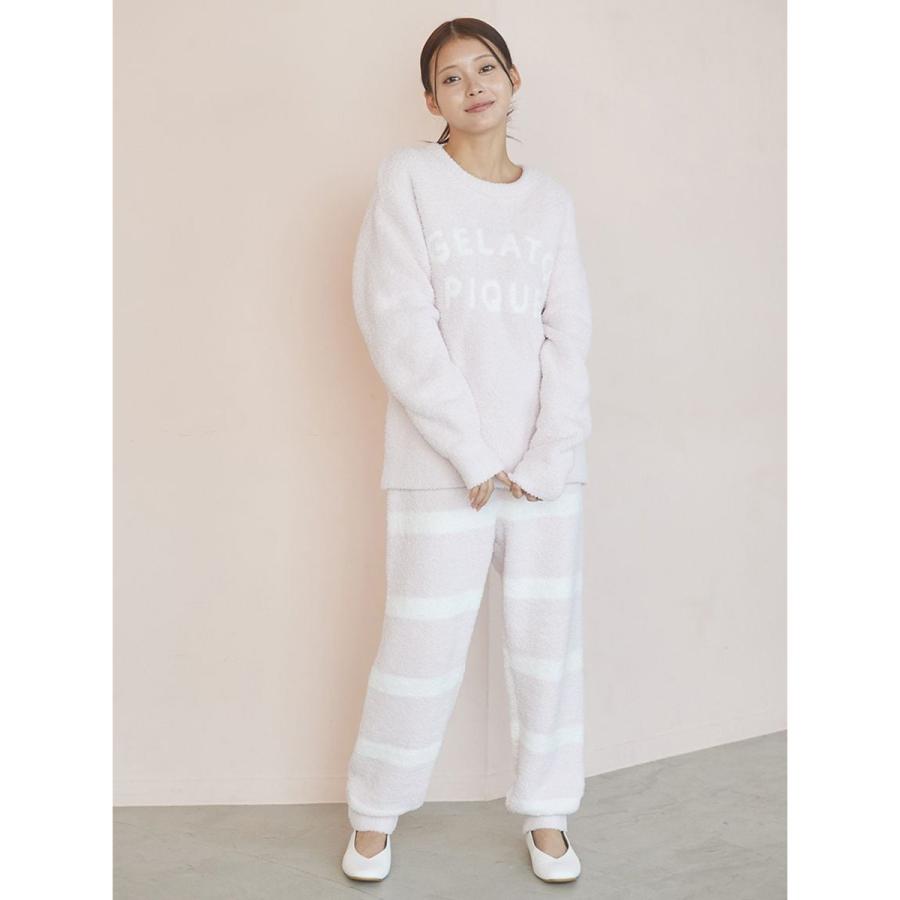 gelato pique（ジェラートピケ） パウダーロゴジャガードプルオーバー