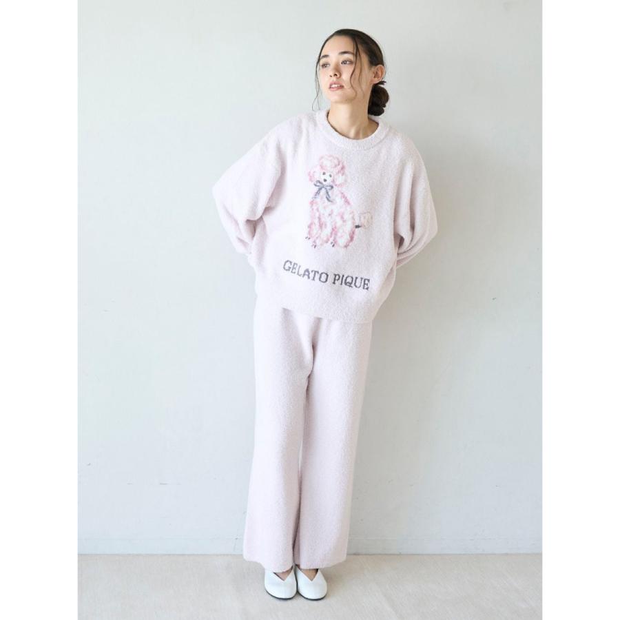 gelato pique（ジェラートピケ） プードルジャガードプルオーバー