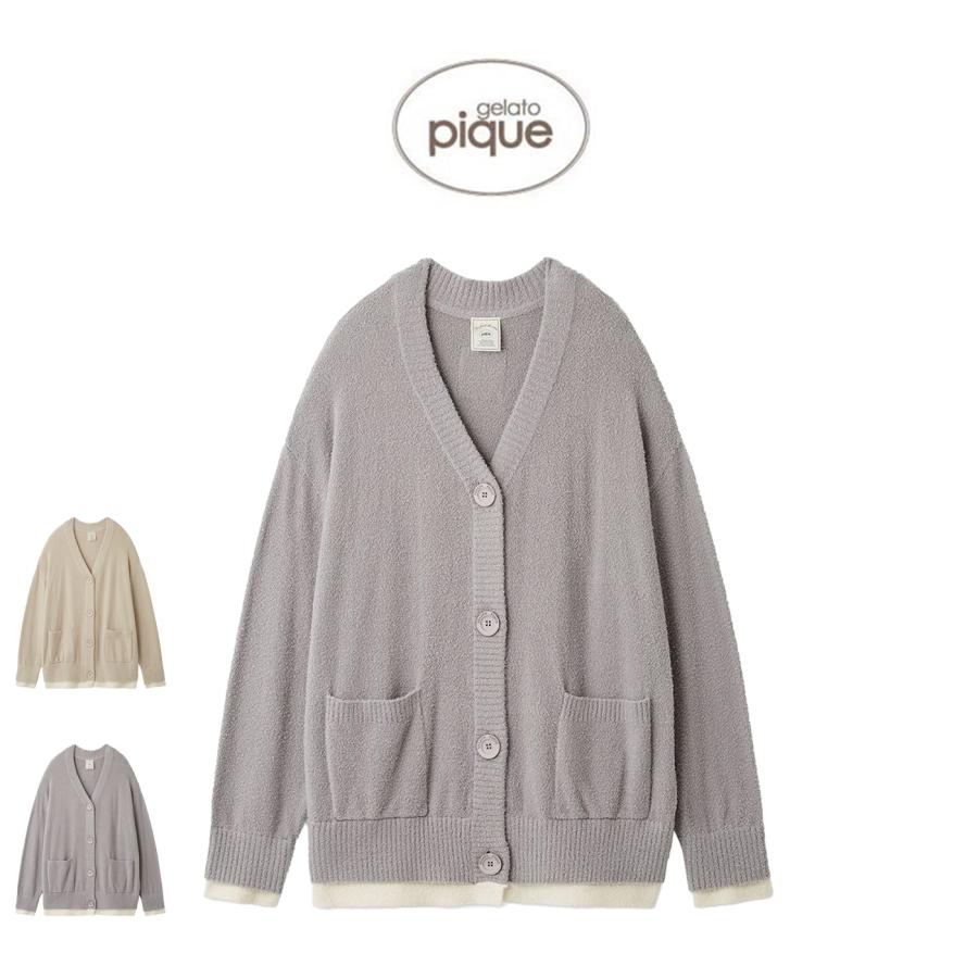 【専用販売】gelato pique　ホットスムーズィーカーディガン gelato pique（ジェラートピケ） レイヤードホットスムーズィー