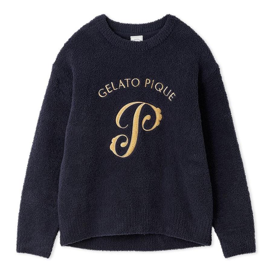 gelato pique（ジェラートピケ） パウダーエンブレムモチーフプル