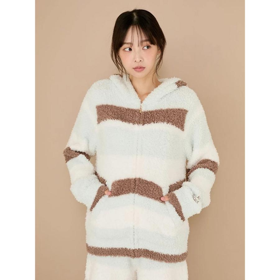 gelato pique（ジェラートピケ） ジェラートランダムボーダーパーカー