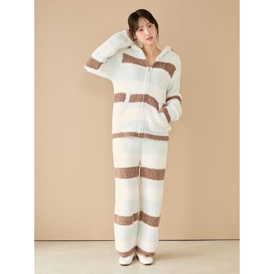 gelato pique（ジェラートピケ） ジェラートランダムボーダーパーカー