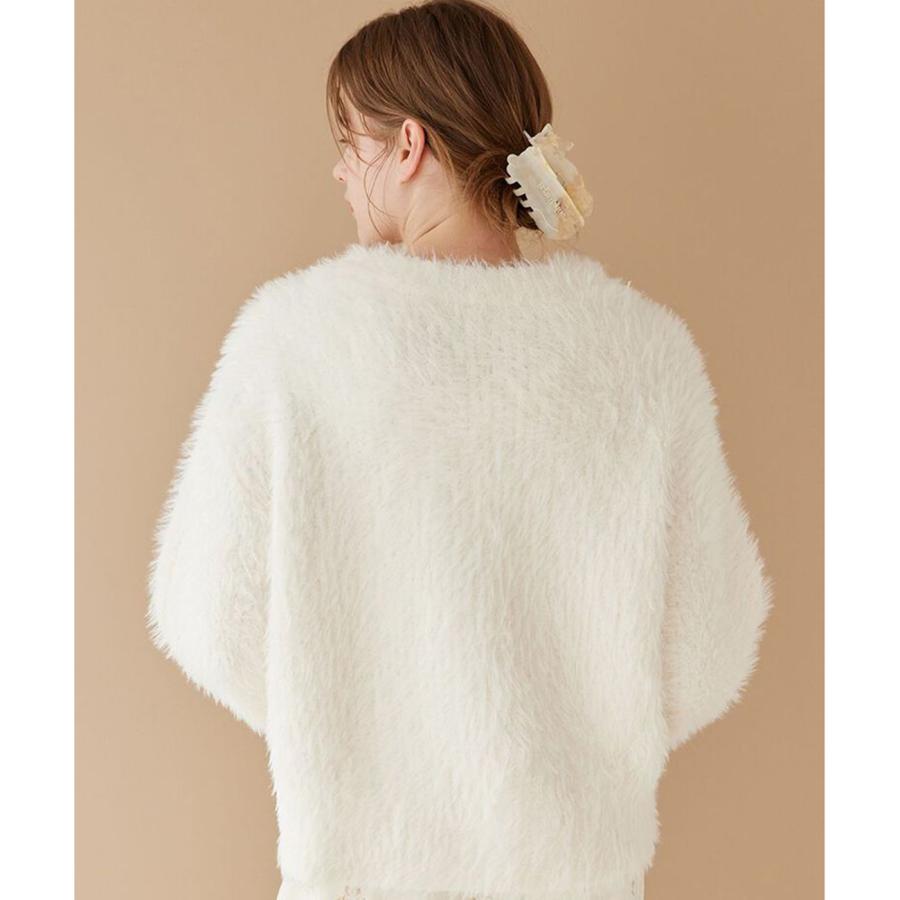 gelato pique（ジェラートピケ） フェザーカーディガン pwnt261041