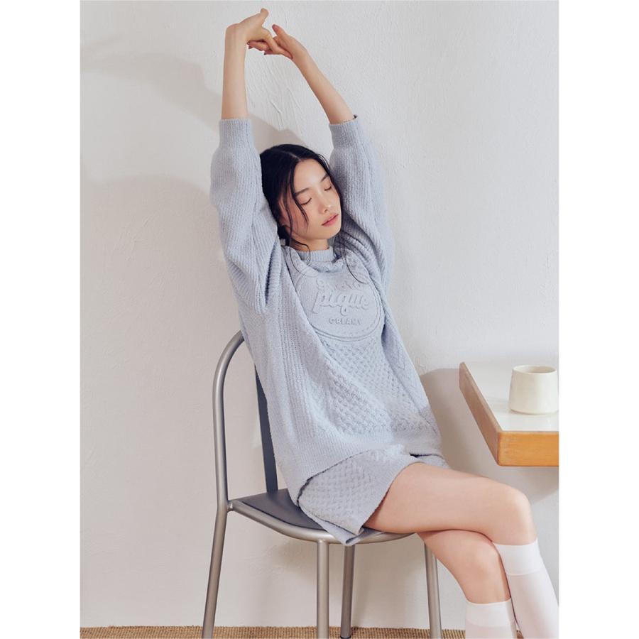 gelato pique（ジェラートピケ） Valentine アランプルオーバー