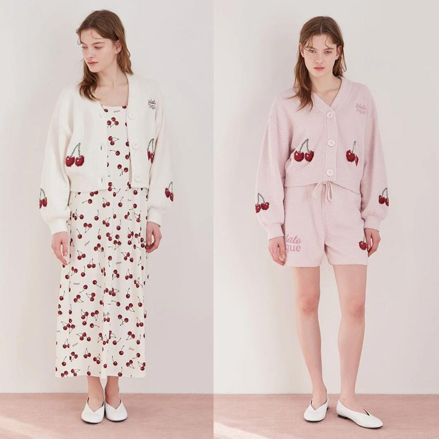 gelato pique（ジェラートピケ） ベビモコチェリージャガード