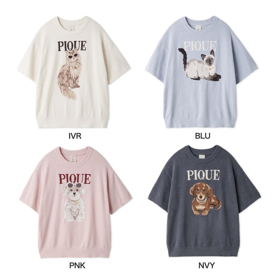 gelato pique（ジェラートピケ） ファッションCATS&DOGSジャガードプル