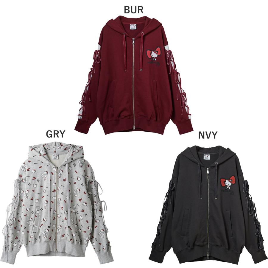 SNIDEL（スナイデル） SALE40%OFF HELLO KITTY レースアップパーカー