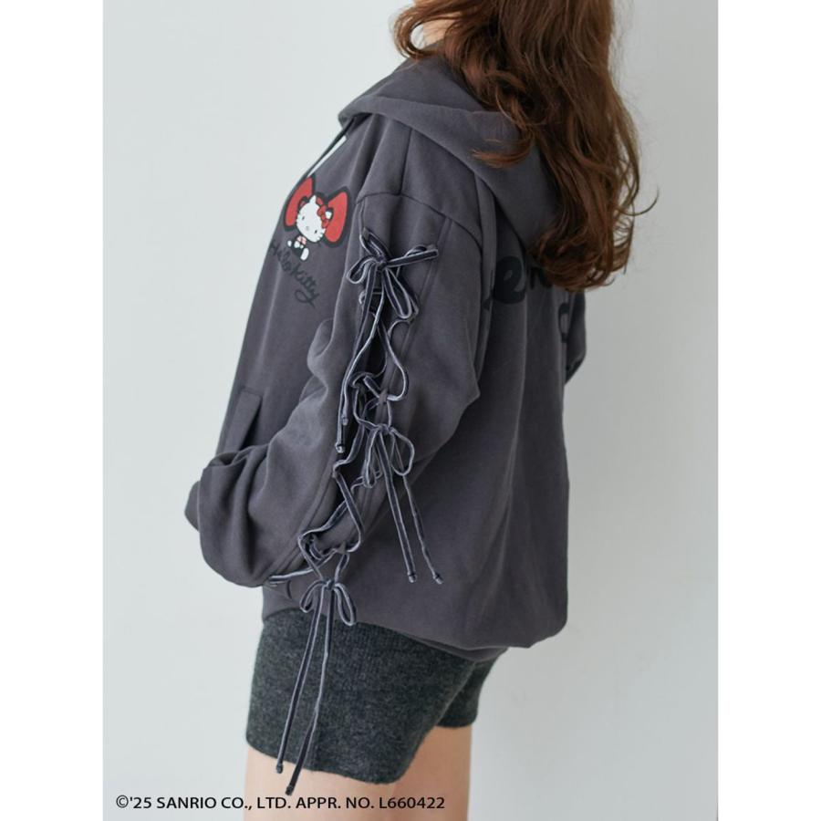 SNIDEL（スナイデル） SALE40%OFF HELLO KITTY レースアップパーカー