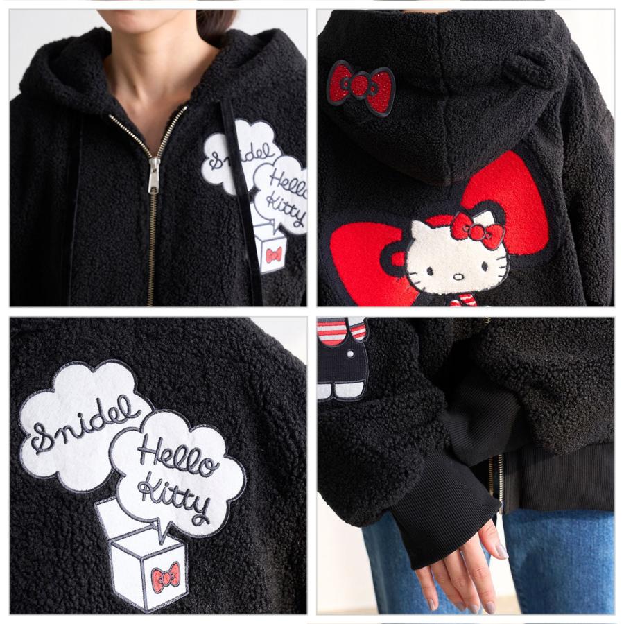 SNIDEL スナイデル HELLO KITTY プレミアムパーカー swct254257