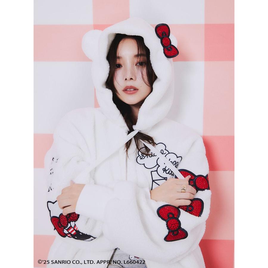 SNIDEL スナイデル HELLO KITTY プレミアムパーカー swct254257
