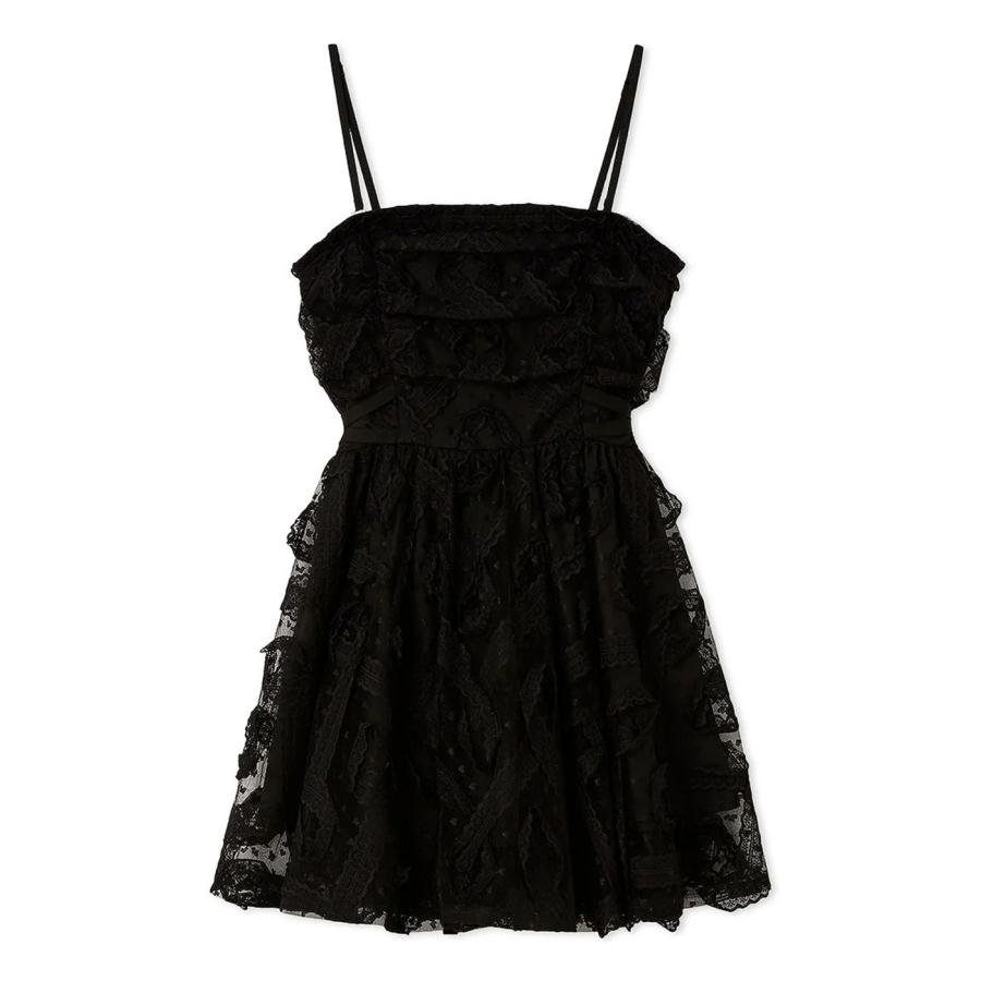 SNIDELペプラムキャミ×チュールトップス 新品未使用 SNIDEL（スナイデル）の「ペプラムキャミ×チュールトップス