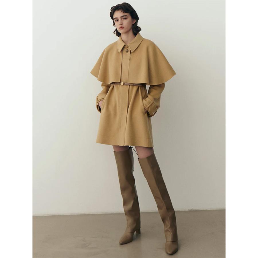 SALE40%OFF スナイデル リバーケープコート swfc245045 アウター レディース フレアケープ ウエストベルト付き  SNIDEL | SNIDEL | 08