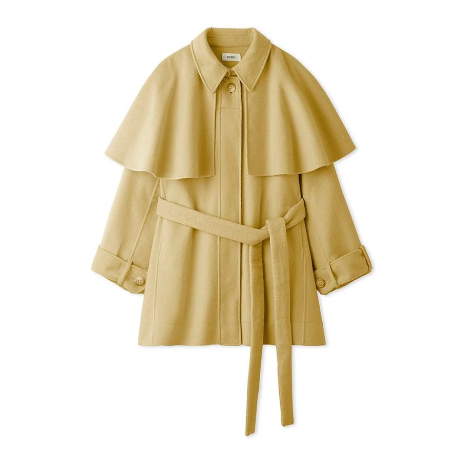 SALE40%OFF スナイデル リバーケープコート swfc245045 アウター レディース フレアケープ ウエストベルト付き  SNIDEL | SNIDEL | 10