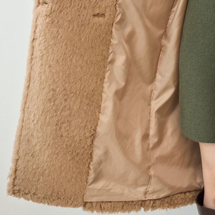 SNIDEL（スナイデル） SALE30%OFF ボアロングコート swfc255064