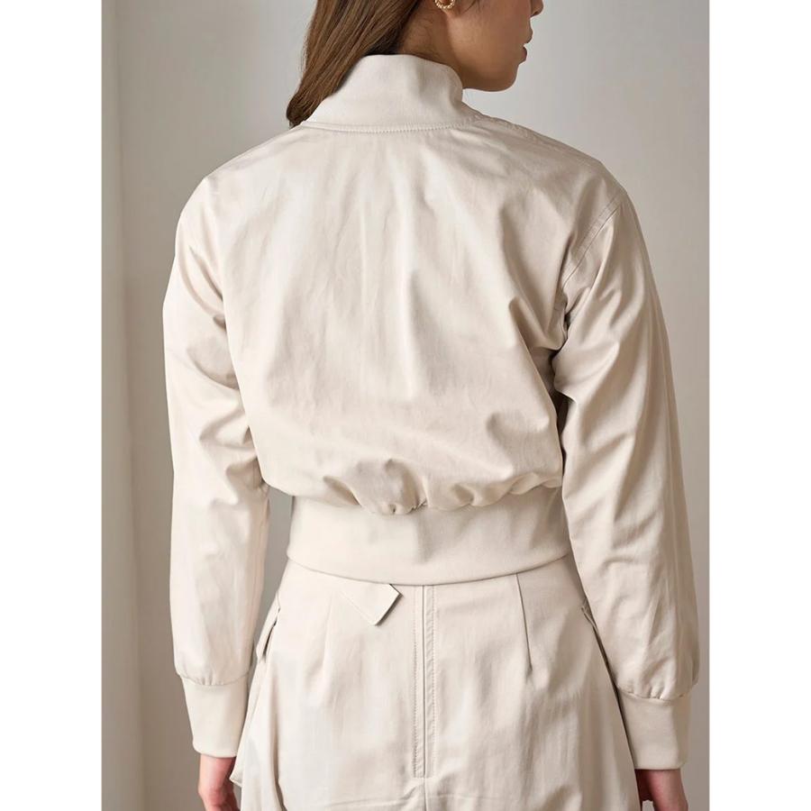 SALE50%OFF スナイデル コンパクトMA-1 swfj251115 レディース アウター ジャケット ロゴ刺繍 短丈 SNIDEL | SNIDEL | 05