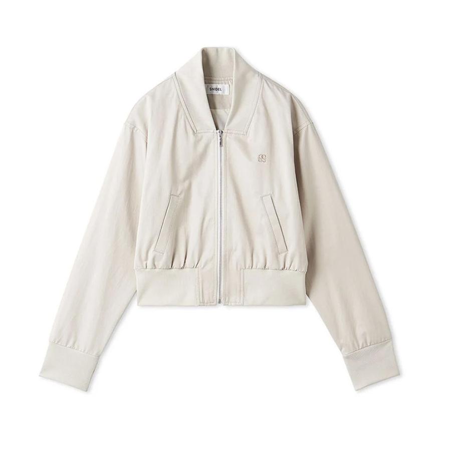 SALE50%OFF スナイデル コンパクトMA-1 swfj251115 レディース アウター ジャケット ロゴ刺繍 短丈 SNIDEL | SNIDEL | 09