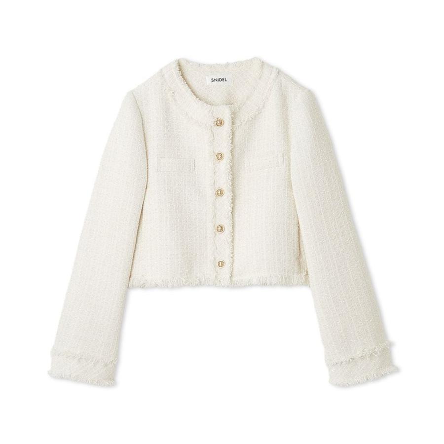 SNIDEL（スナイデル） SALE30%OFF ツイードジャケット swfj254155