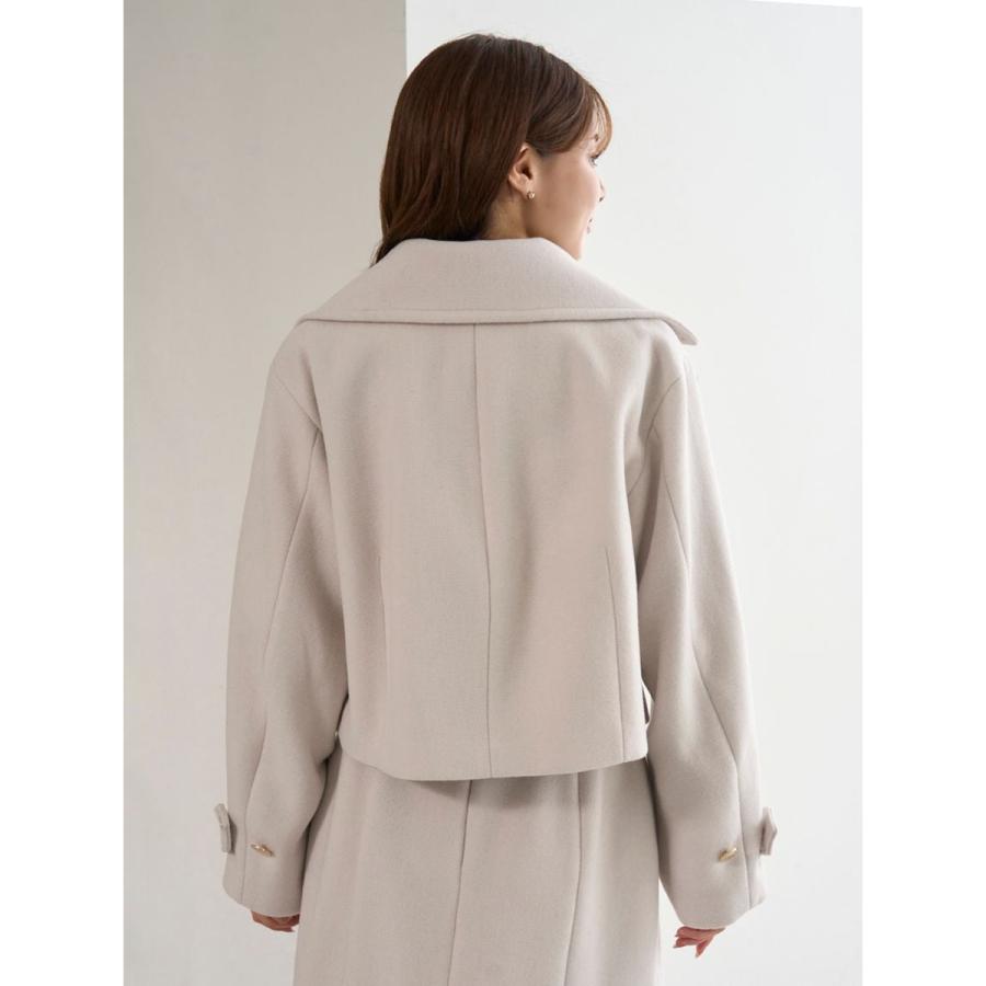 SNIDEL（スナイデル） ビッグカラーショートコート swfj261005