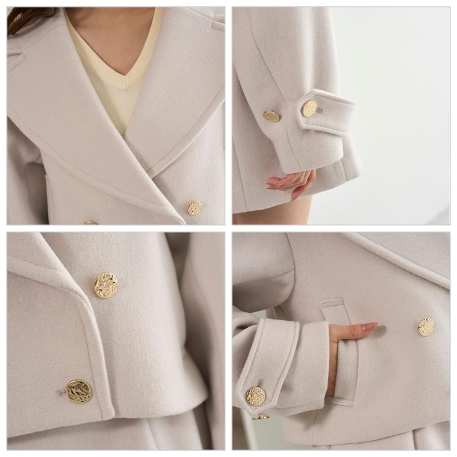 SNIDEL（スナイデル） ビッグカラーショートコート swfj261005