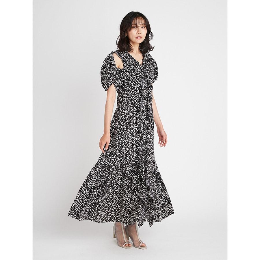 SNIDEL（スナイデル） SALE50%OFF SNIDEL フリルオーバーワンピース