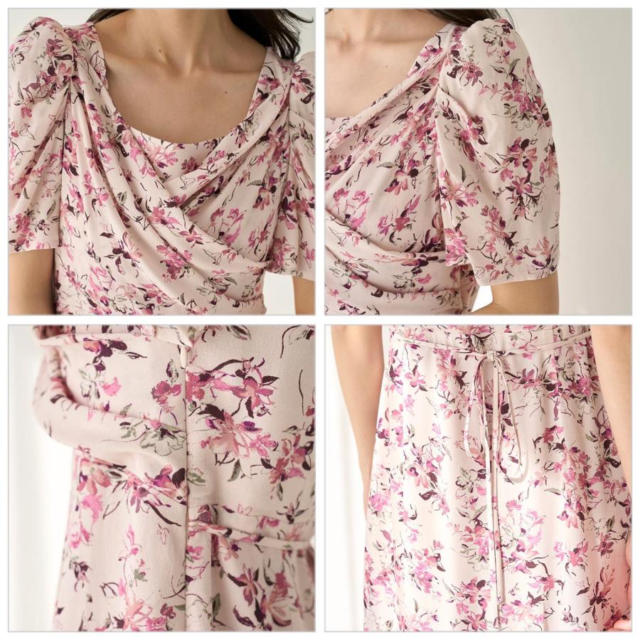 SNIDEL SALE40%OFF スナイデル レーヨンカシュクールプリント