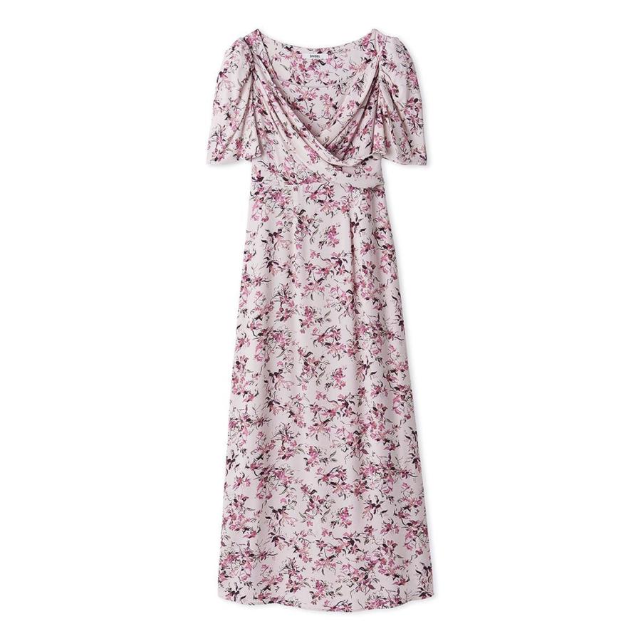 新品snidel  スナイデルホーム カシュクールワンピース 花柄 接触冷感】カットカシュクールワンピース（ワンピース）｜SNIDEL