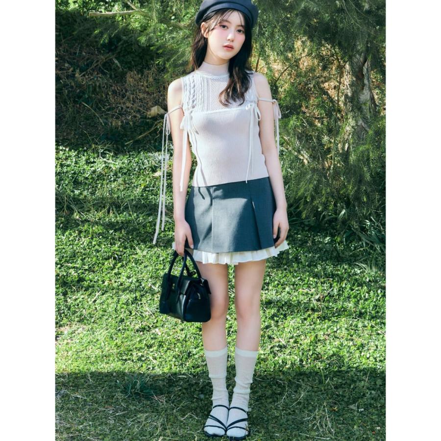 SNIDEL（スナイデル） SALE40%OFF レイヤードミニスカショーパン