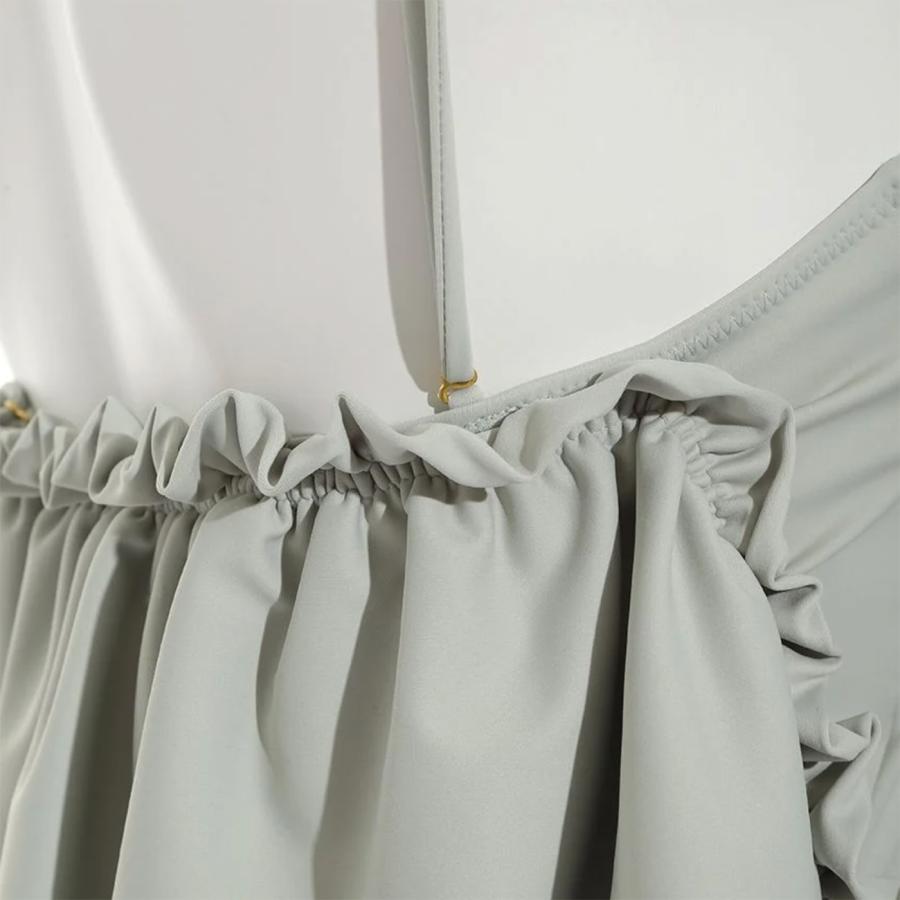 snidel スナイデル　フリルワンピスイムウェア　水着　ミント　オフショル 楽天市場】SALE30%OFF スナイデル SNIDEL フリルワンピスイム