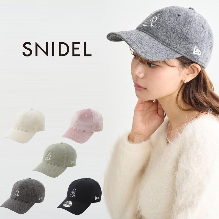 SNIDEL（スナイデル） SNIDEL NEW ERAR エンブレムキャップ swgh255602