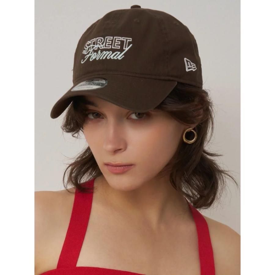 スナイデル SNIDEL NEW ERA ダブルロゴCAP swgh262613 レディース 帽子 CAP ニューエラ コラボ 9TWENTYモデル ウォッシュ加工 2026夏 | SNIDEL | 11