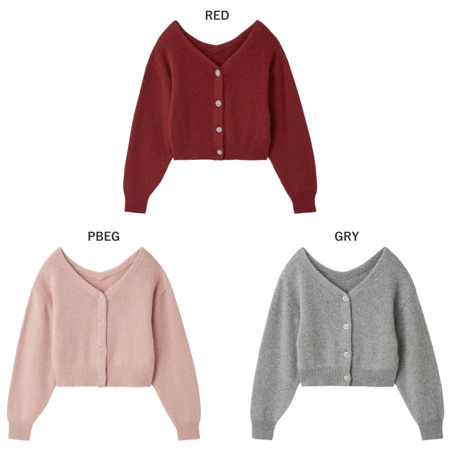 SNIDEL（スナイデル） SALE40%OFF フォックスビジューカーディガン